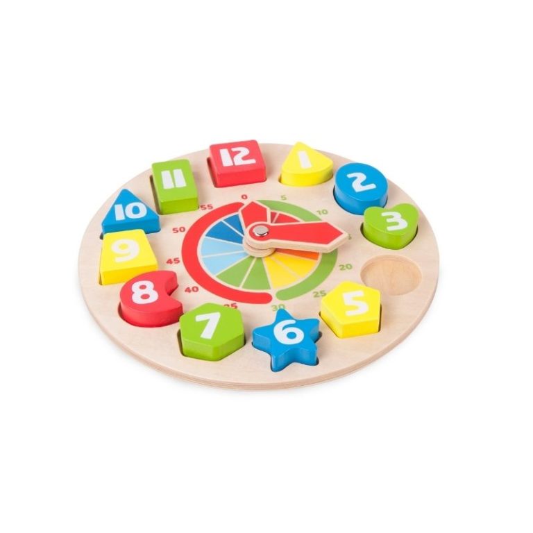 Horloge D'apprentissage Montessori En Bois - Avec Cartes Et Boulier | Pour Enseigner L'heure Aux Enfants De 3 à 8 Ans - 4