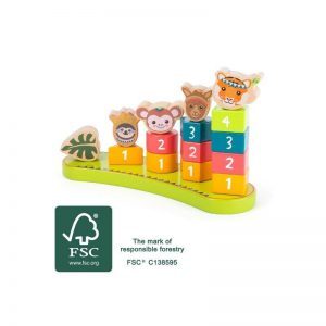 jeu a empiler montessori jungle 2