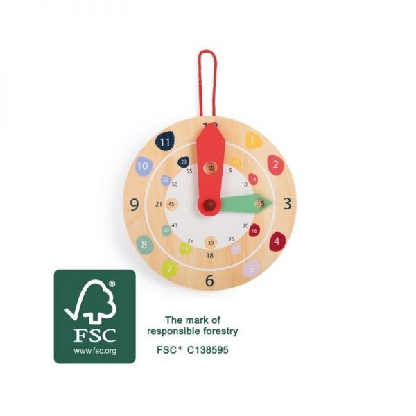Horloge Montessori Educative